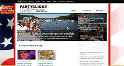 Desktop Screenshot of partyclique.com